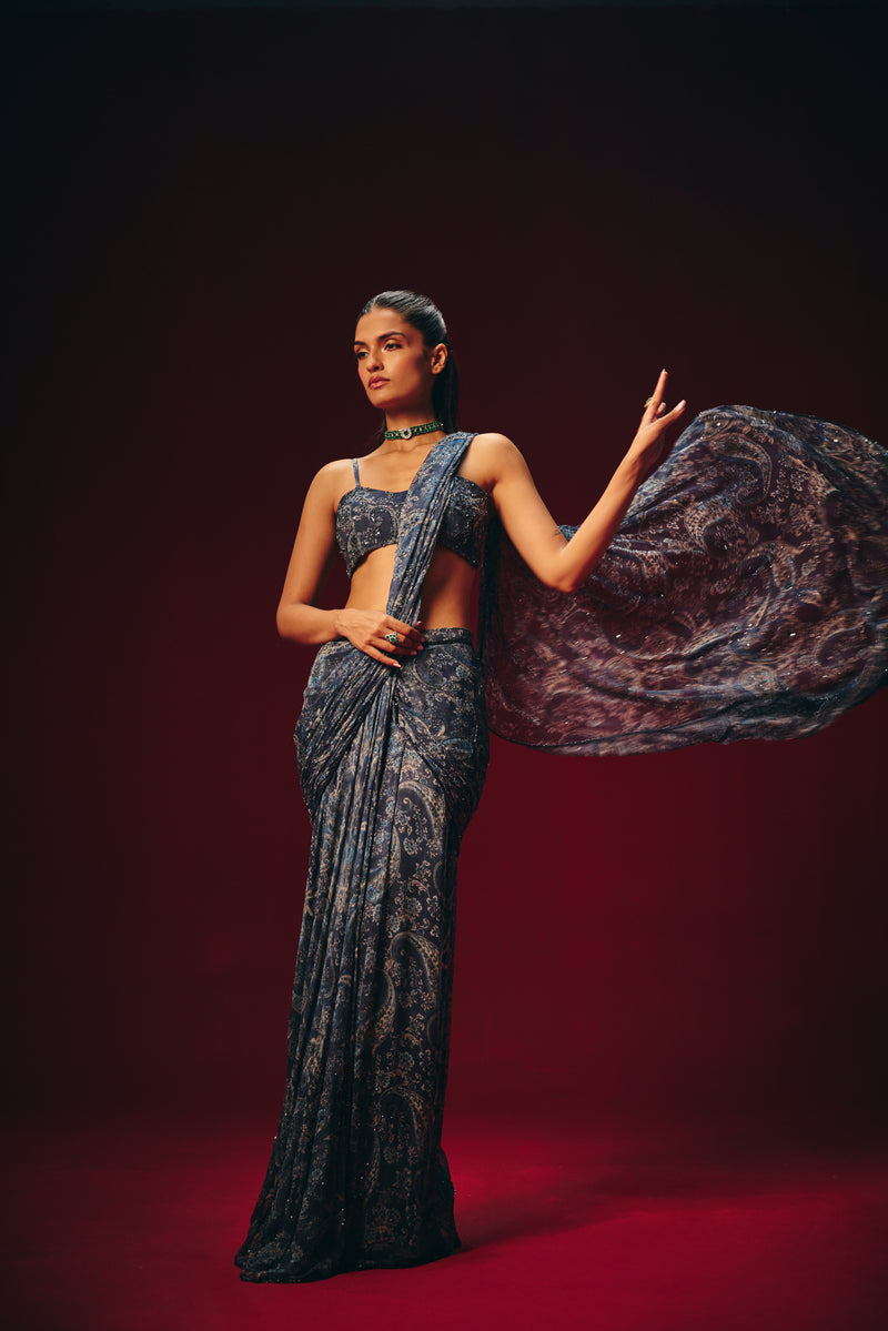 Iraaya Pre Draped Saree