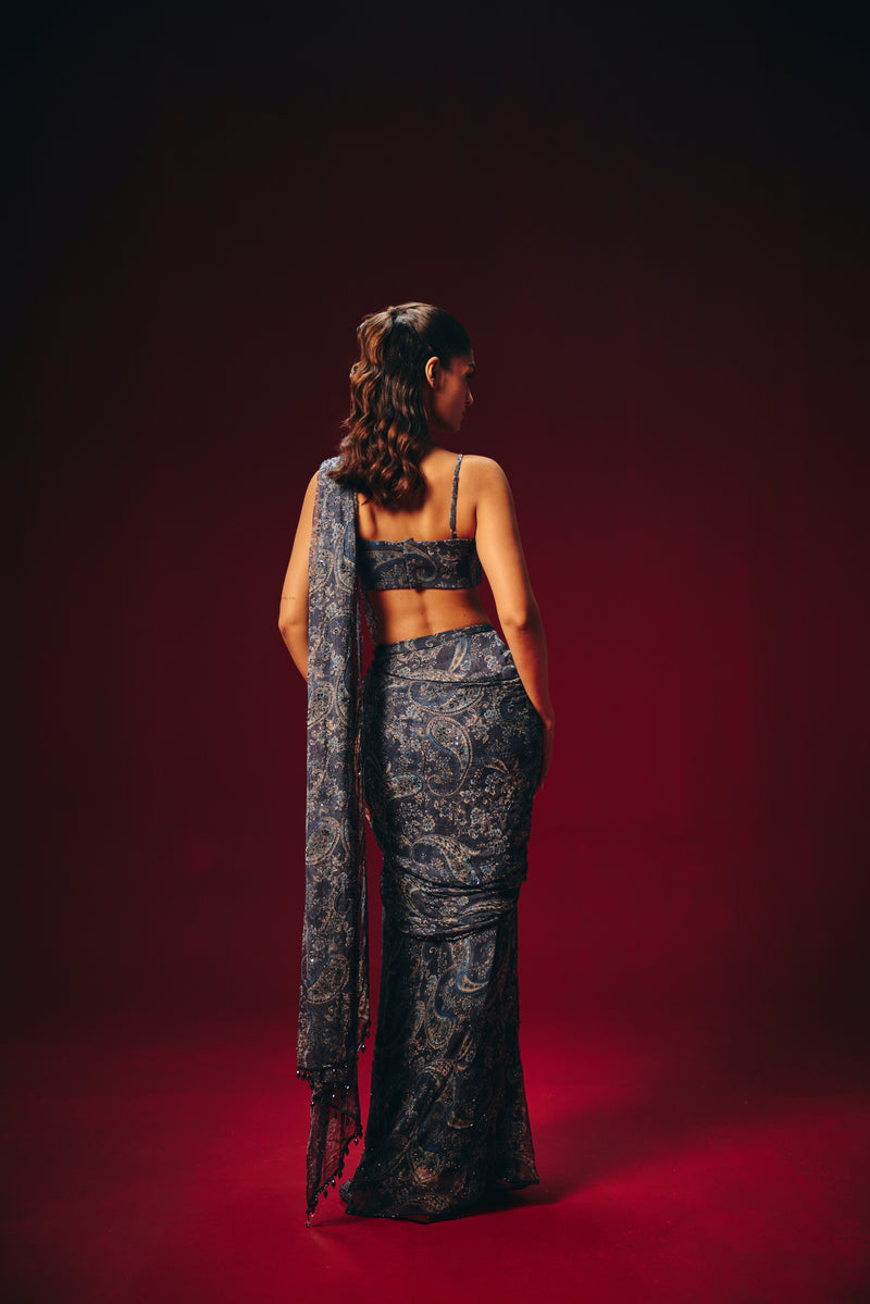 Iraaya Pre Draped Saree