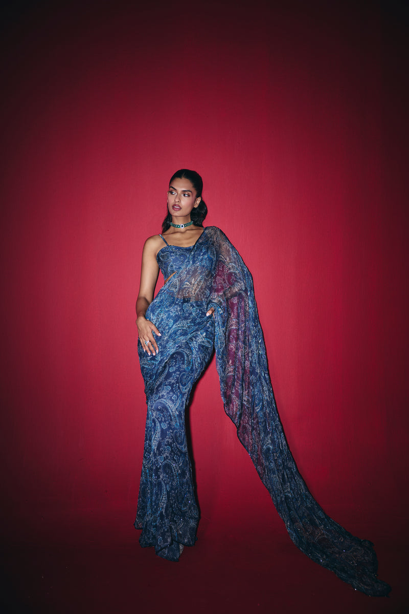 Iraaya Pre Draped Saree