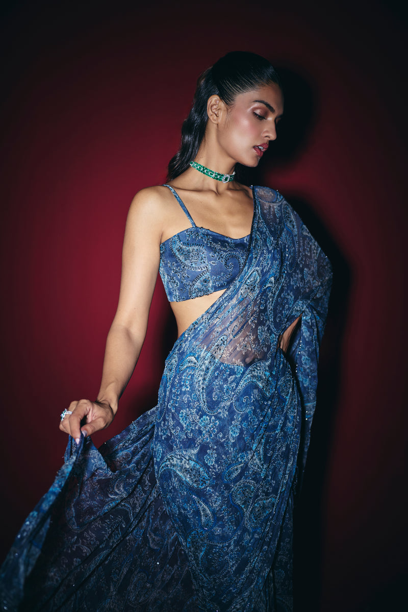 Iraaya Pre Draped Saree