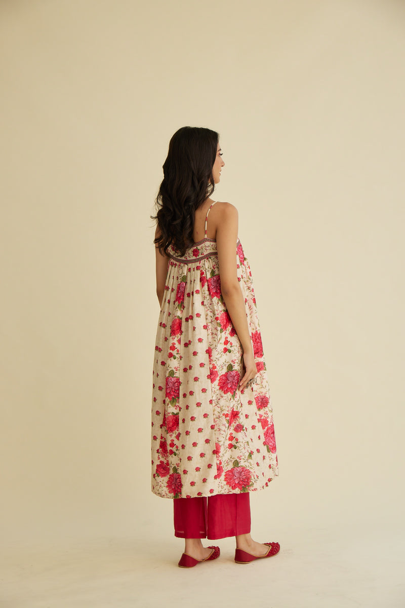 Mehak Chanderi Kurta Set