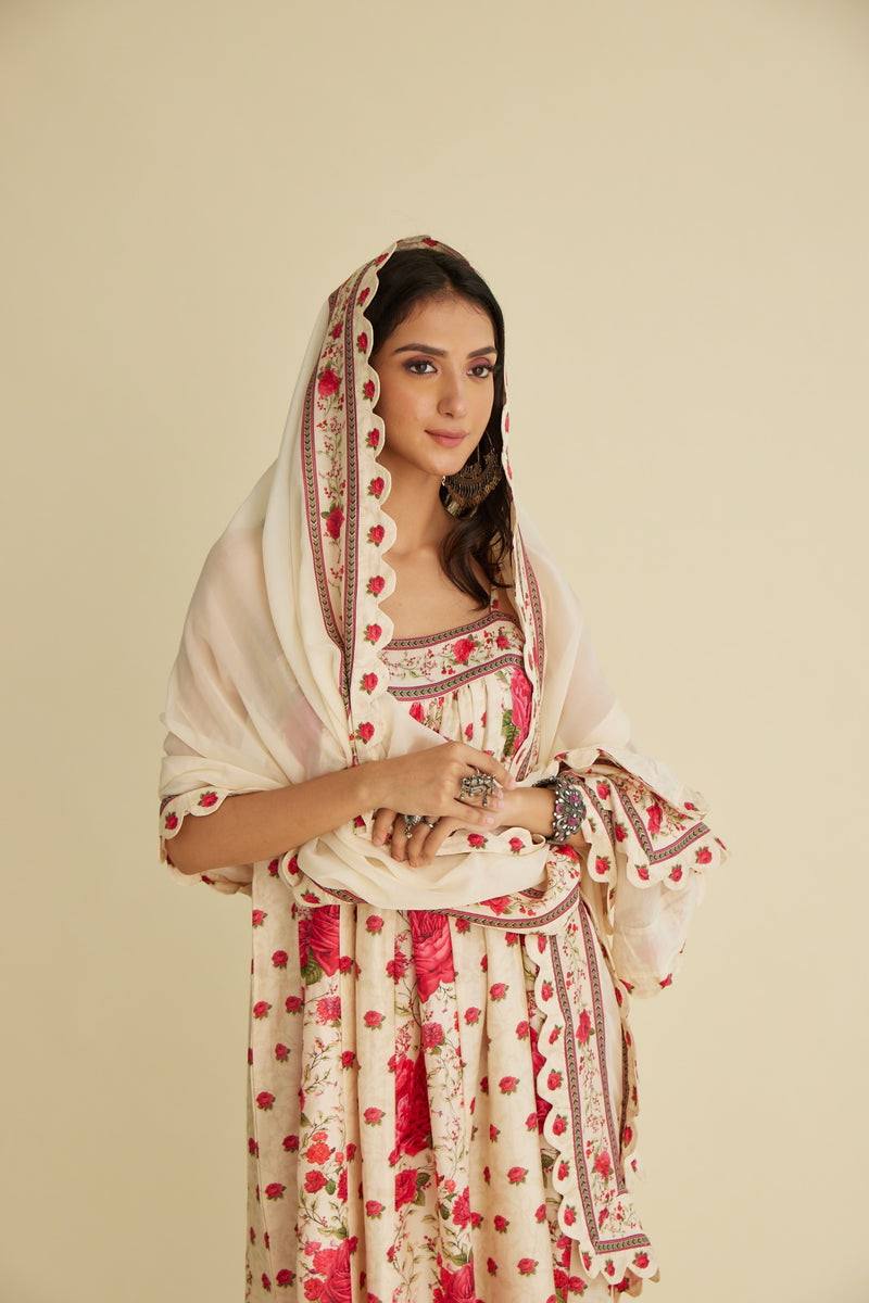 Mehak Chanderi Kurta Set