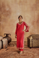 Falak Pink Kurta Set