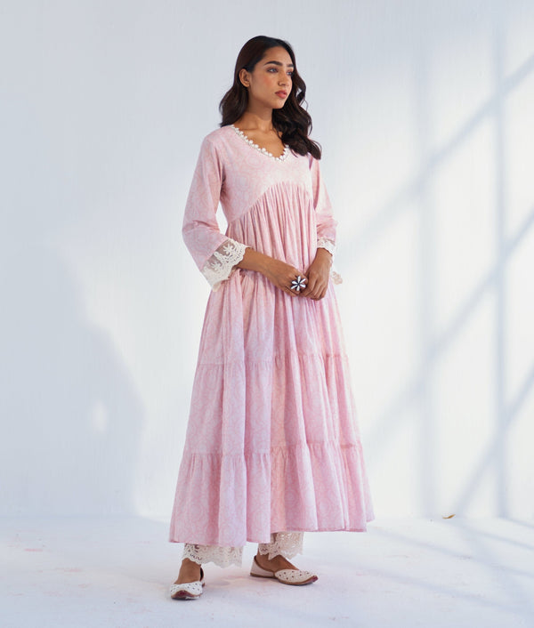 Laila Pink Kurta