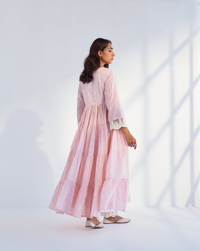 Laila Pink Kurta Set