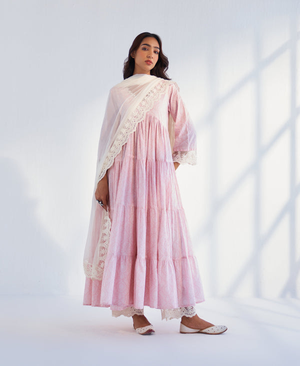 Laila Pink Kurta Set