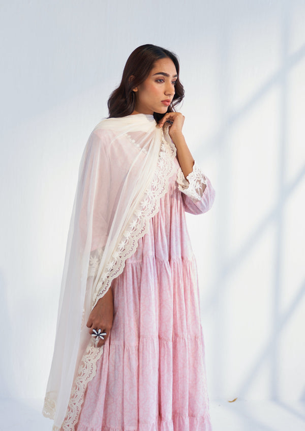 Laila Pink Dupatta