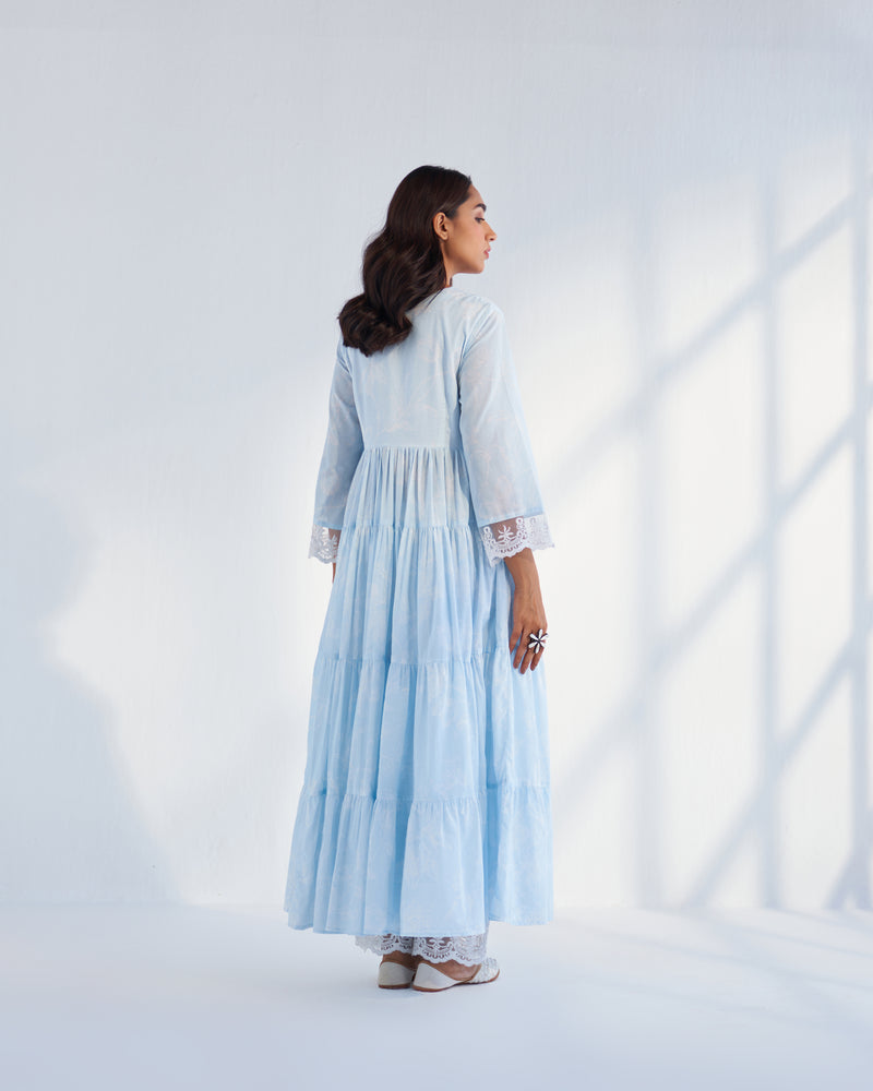 Laila Blue Kurta Set