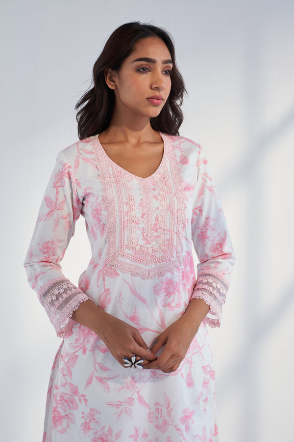 Nyla Pink Kurta