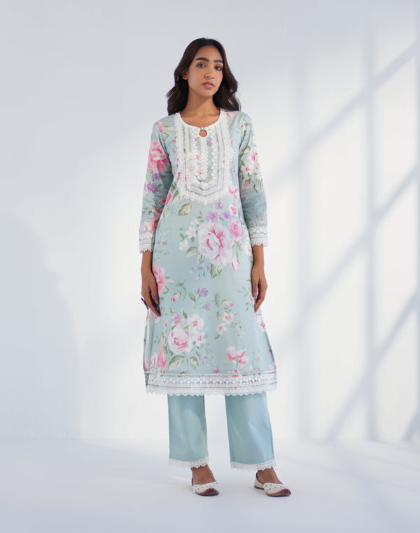 Nyla Blue Kurta