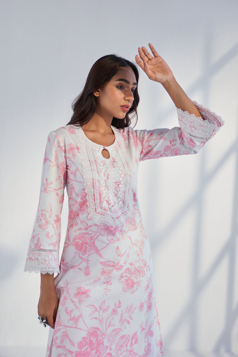 Raya Pink Kurta