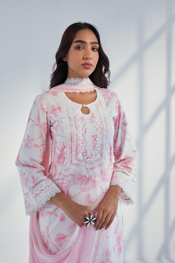 Raya Pink Kurta Set