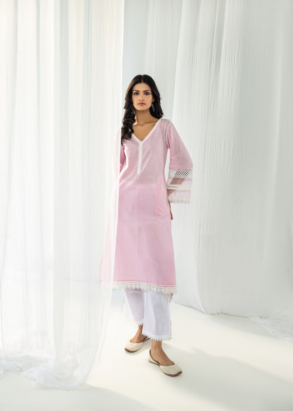 Estelle Pink Kurta