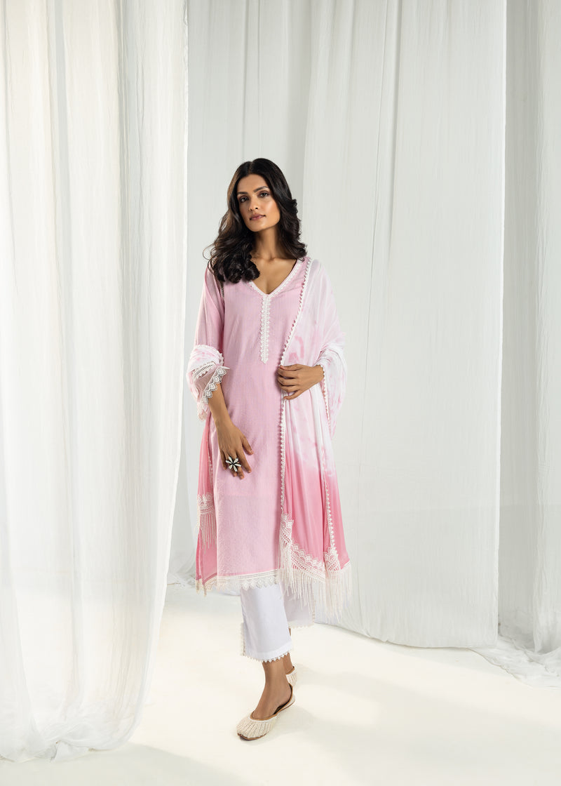 Estelle Pink Dupatta