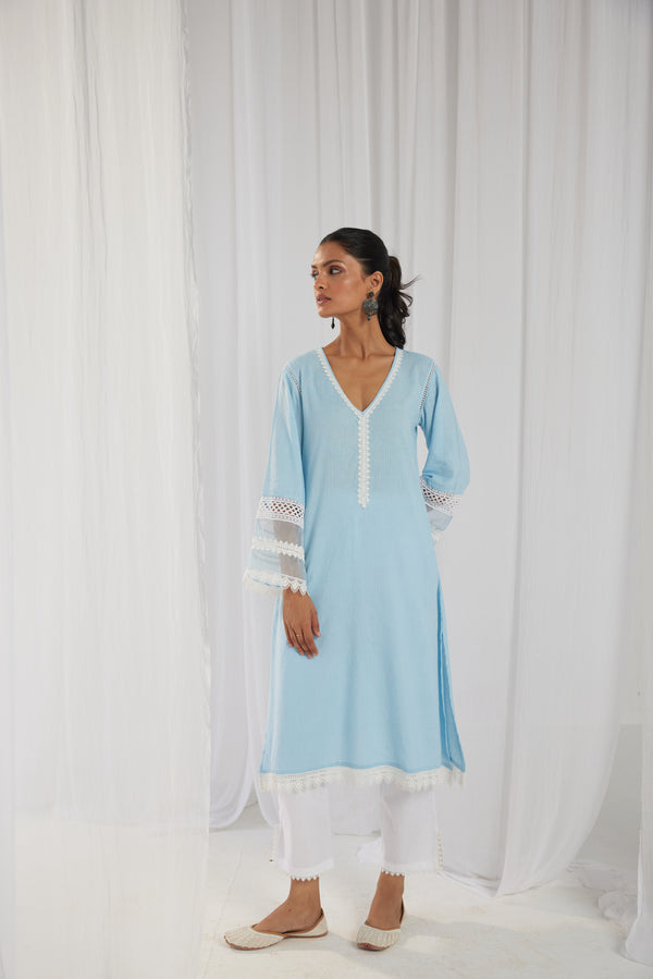 Estelle Blue Kurta Set