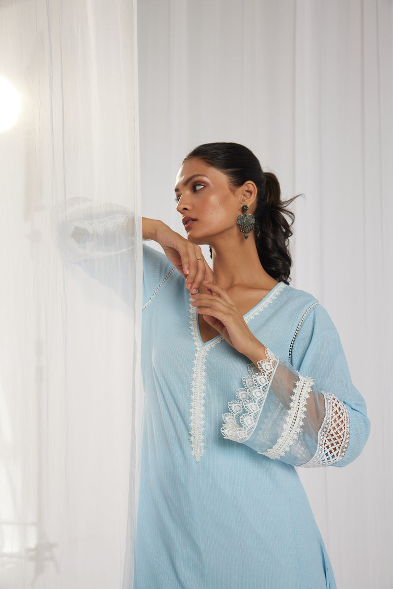 Estelle Blue Kurta Set
