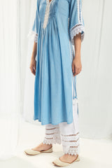 Iris Blue Kurta