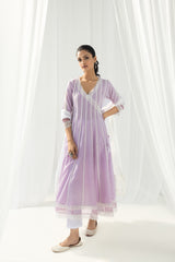 Aria Purple Kurta Set