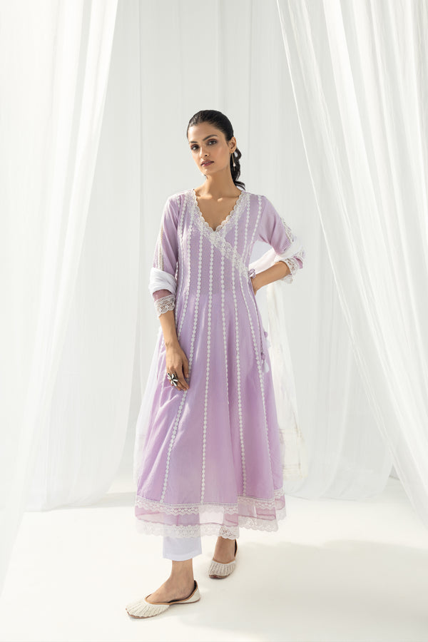 Aria Purple Kurta