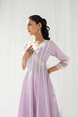 Aria Purple Kurta Set