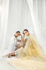 Celeste Yellow Dupatta