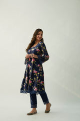 MAEEN VELVET KURTA SET