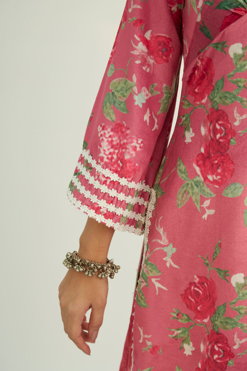 DANIA VELVET KURTA