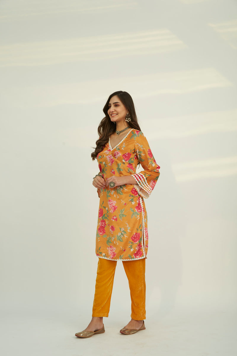 FAREEHA VELVET PANT
