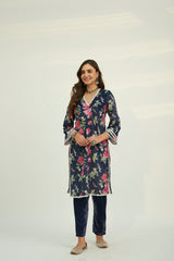 ADYA VELVET KURTA