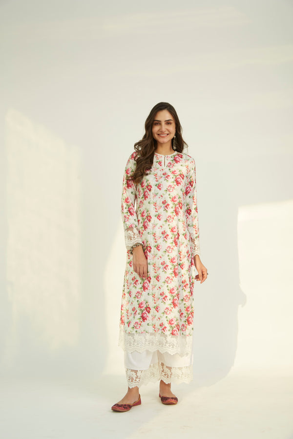 ASMARA VELVET KURTA SET