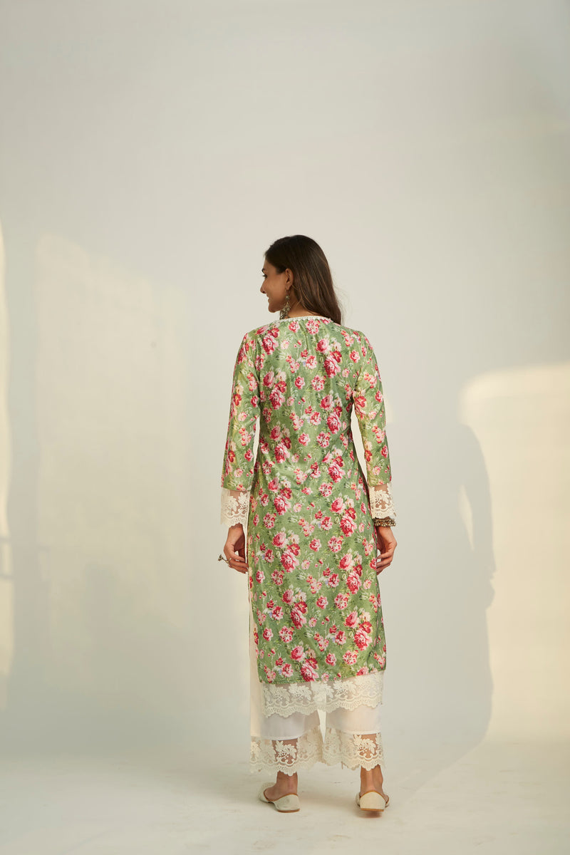 HAYAT VELVET KURTA