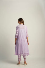 Mahjabeen Lilac Kurta Set