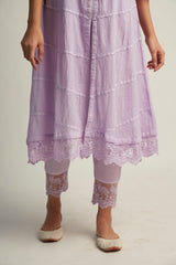MAHJABEEN  LILAC PANT