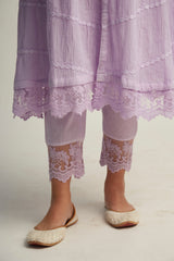 Mahjabeen Lilac Kurta Set