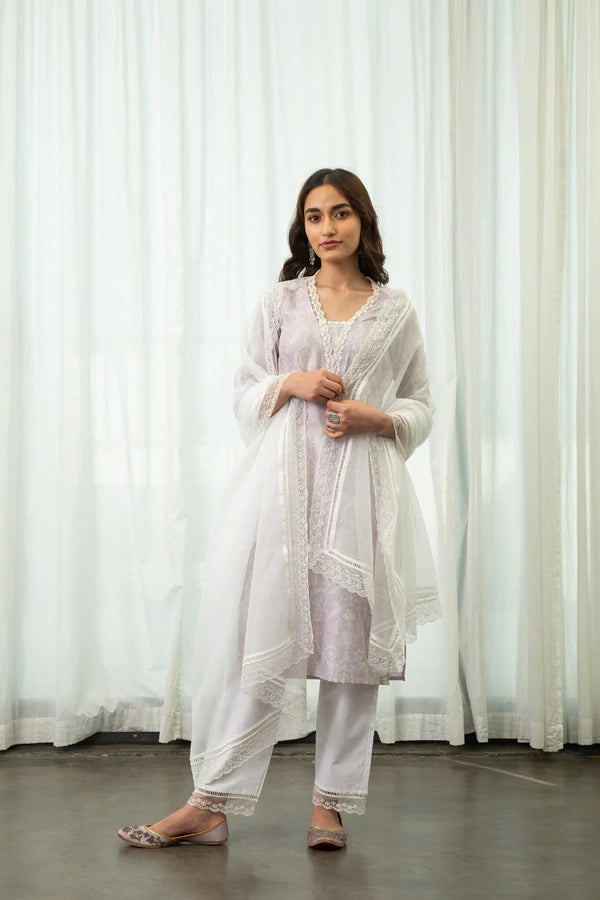 Sukhmani Gambhir in Kaasni Kurta Set