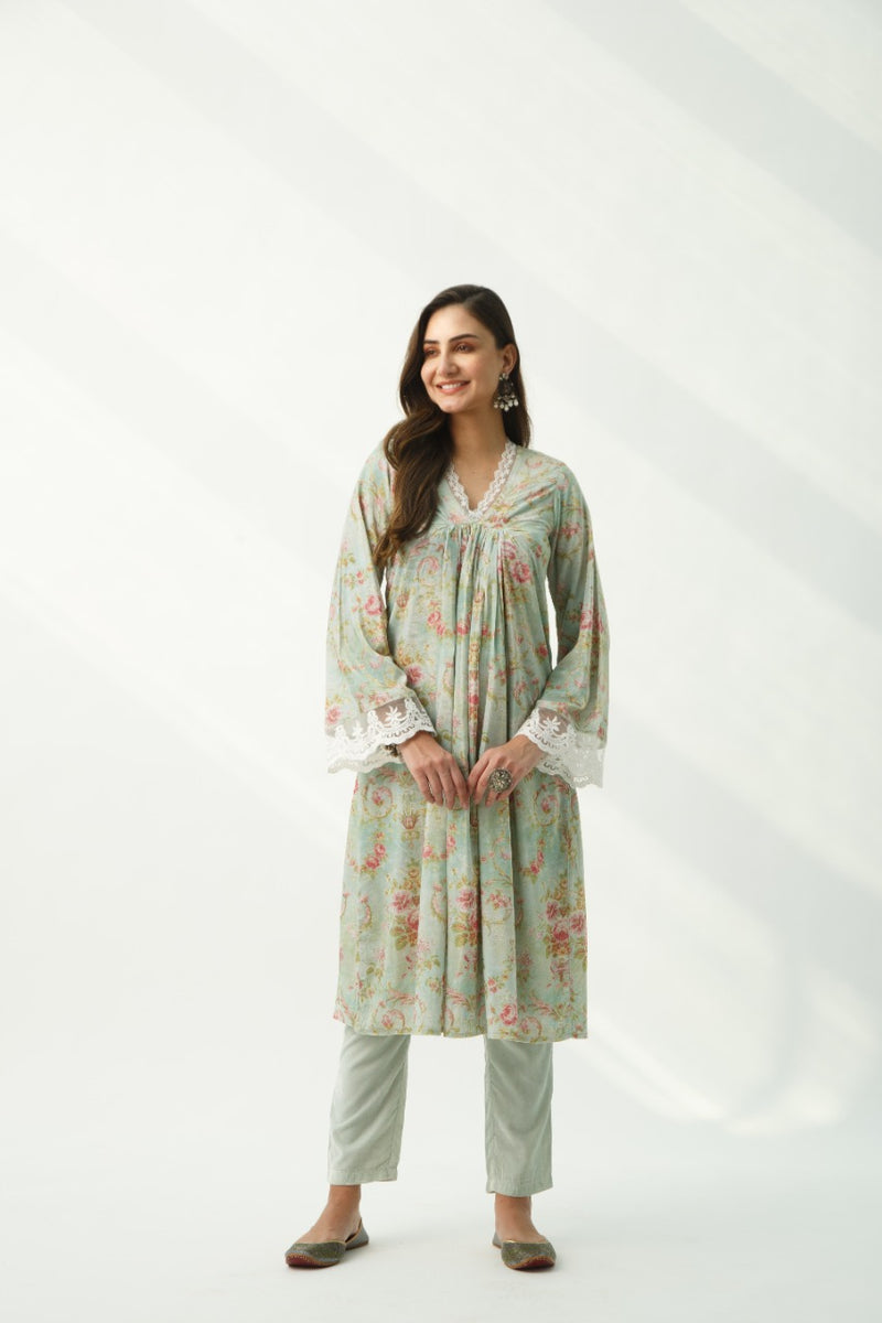 Fiza Velvet Kurta