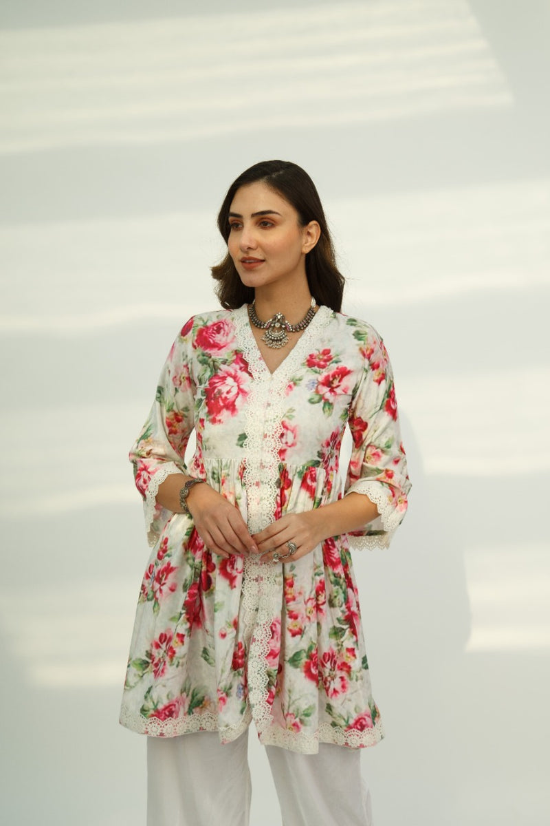 LEAH VELVET KURTA