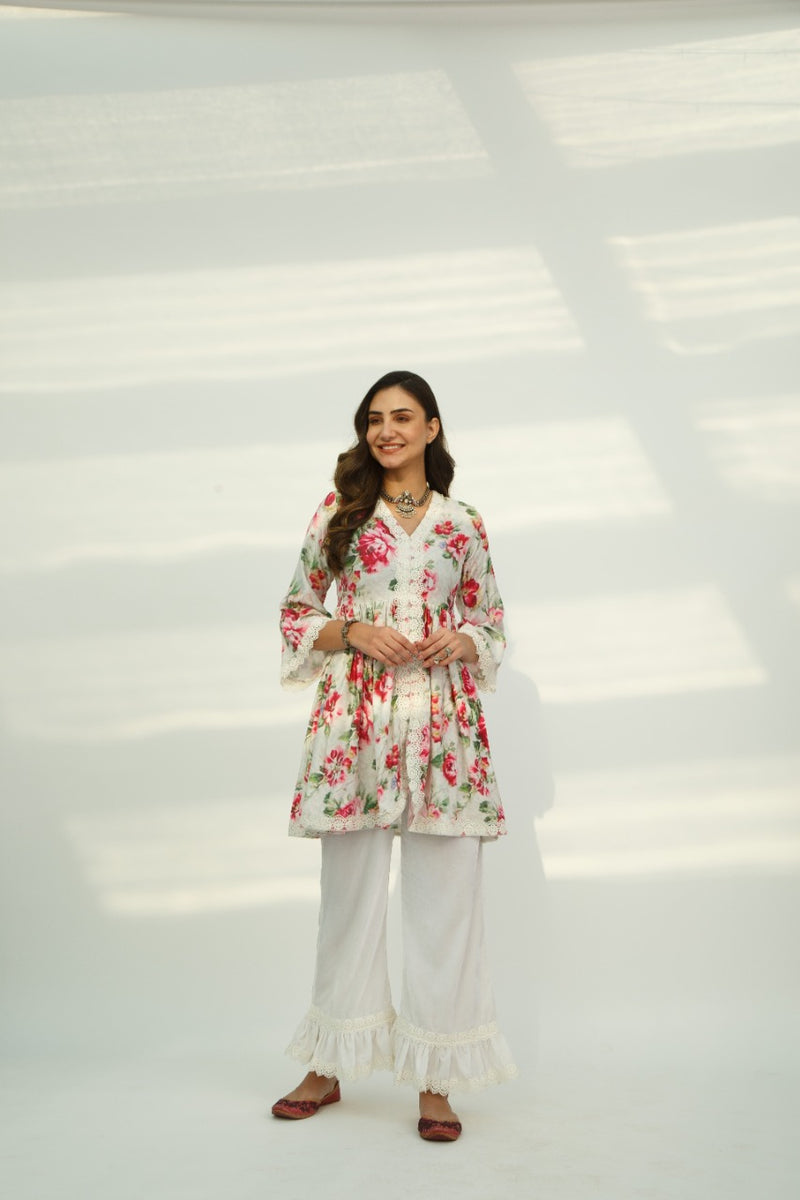LEAH VELVET KURTA