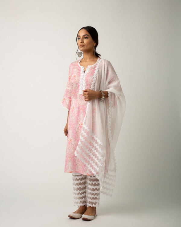 Eishal Pink Kurta Set