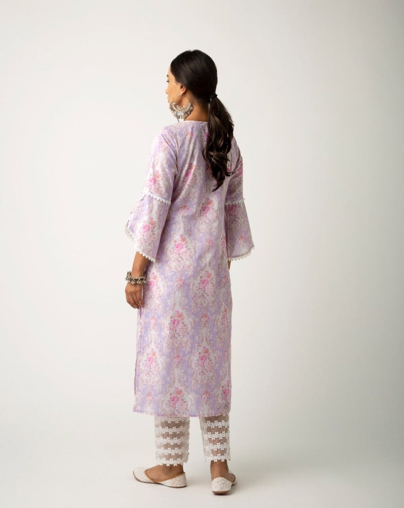 Eishal Purple Kurta