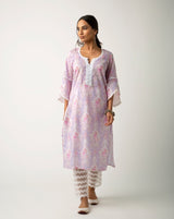 Eishal Purple Kurta