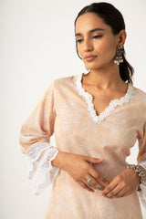 Azhra Yellow Kurta