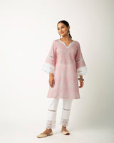 Azhra Pink Kurta
