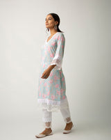 Keya Blue Kurta Set