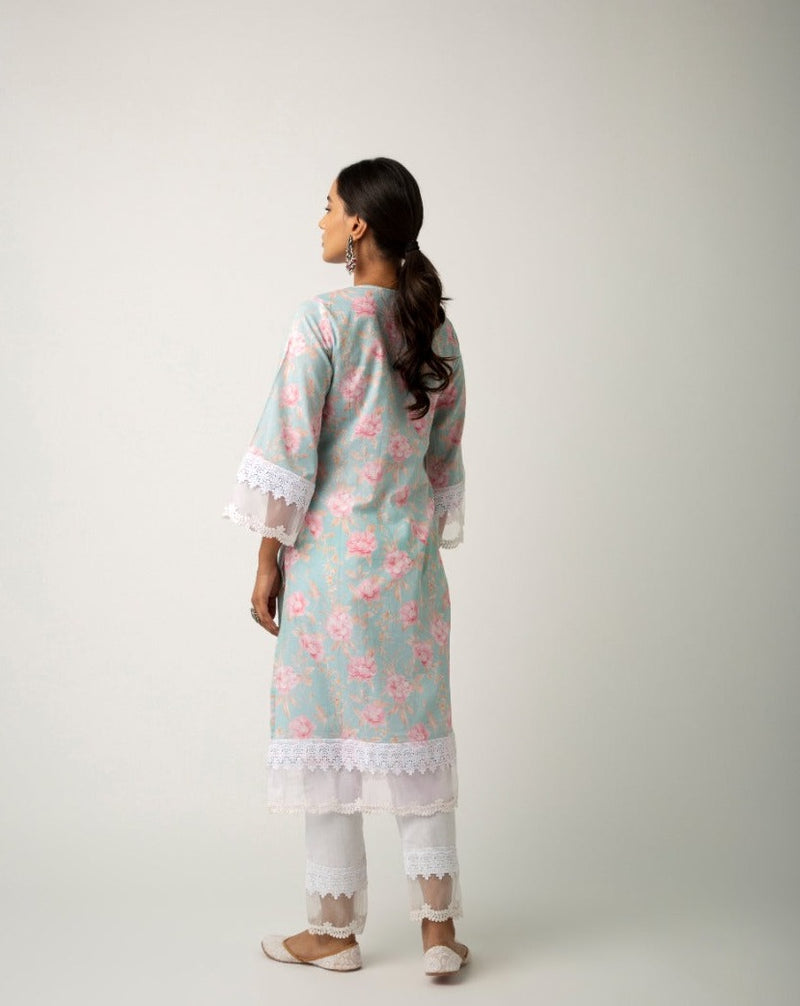 Keya Blue Kurta Set