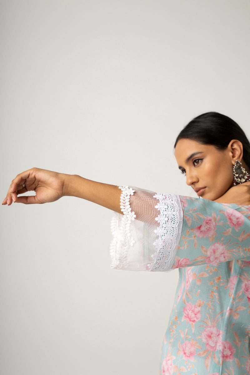 Keya Blue Kurta Set