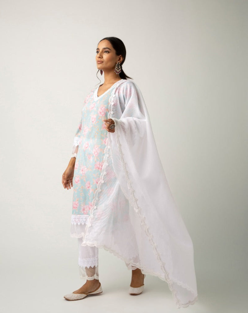Keya Blue Kurta Set